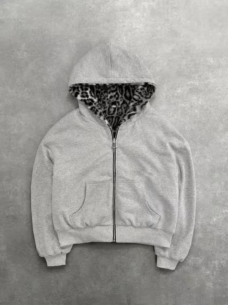 Y2K Sudadera con Capucha Grande